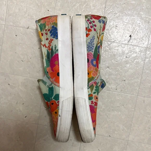 Keds x Rifle Paper Co Slip-On Floral Canvas Sneakers - Picture 3 of 3